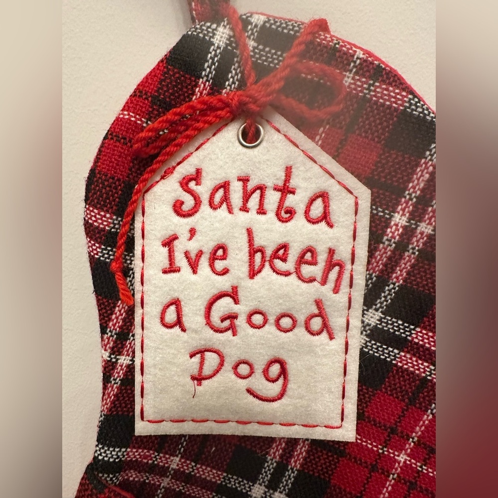 Pier1 Bone Shaped Dog Stocking - Picture 6 of 6